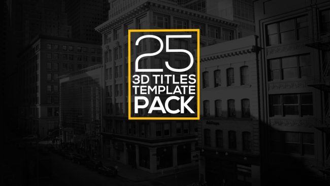 3D After Effects Template Review post thumbnail image