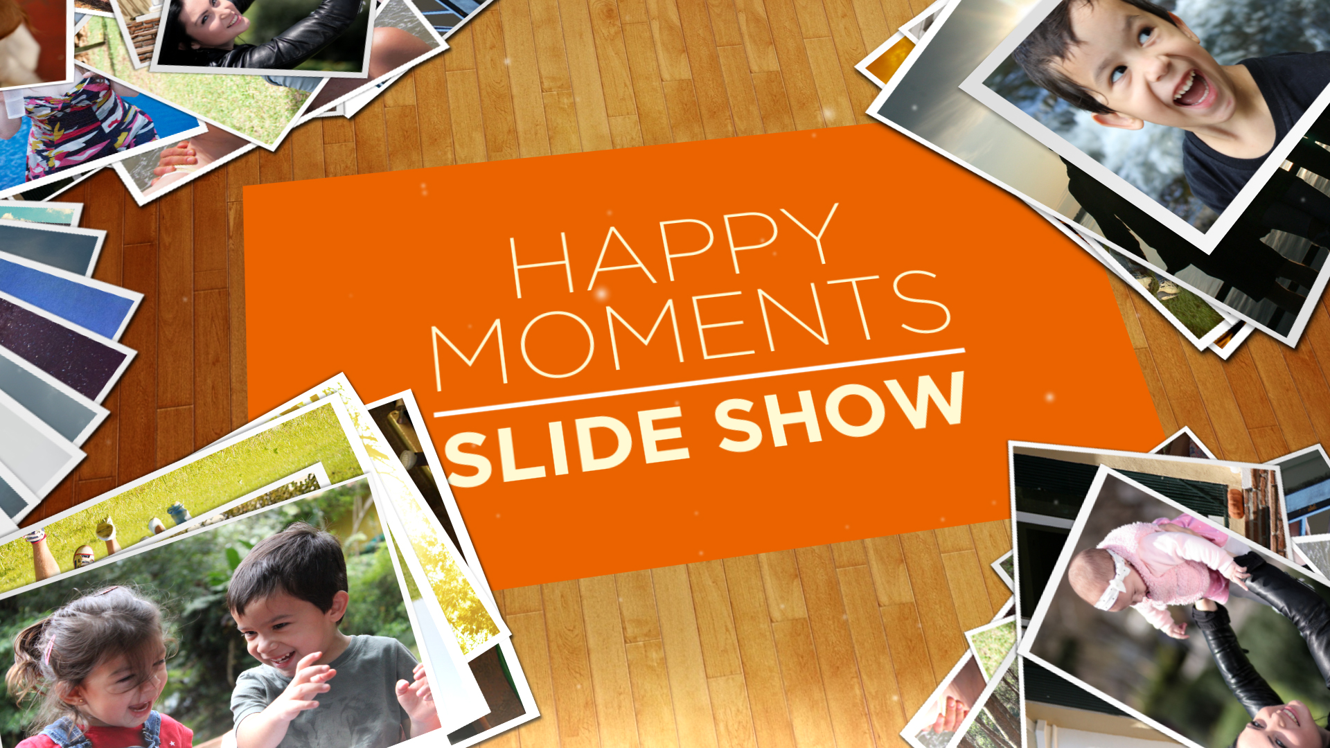 After Effects Template Happy Moments Slide Show