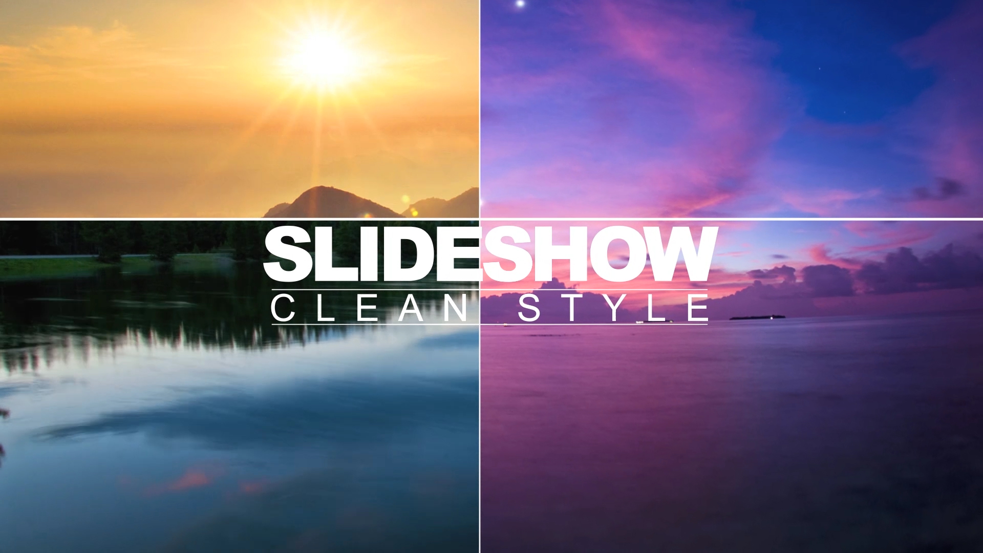 Slideshow Clean Style Template