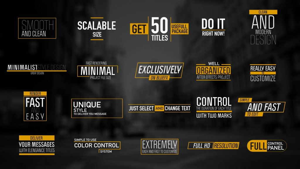 50 Modern Titles Creation Review